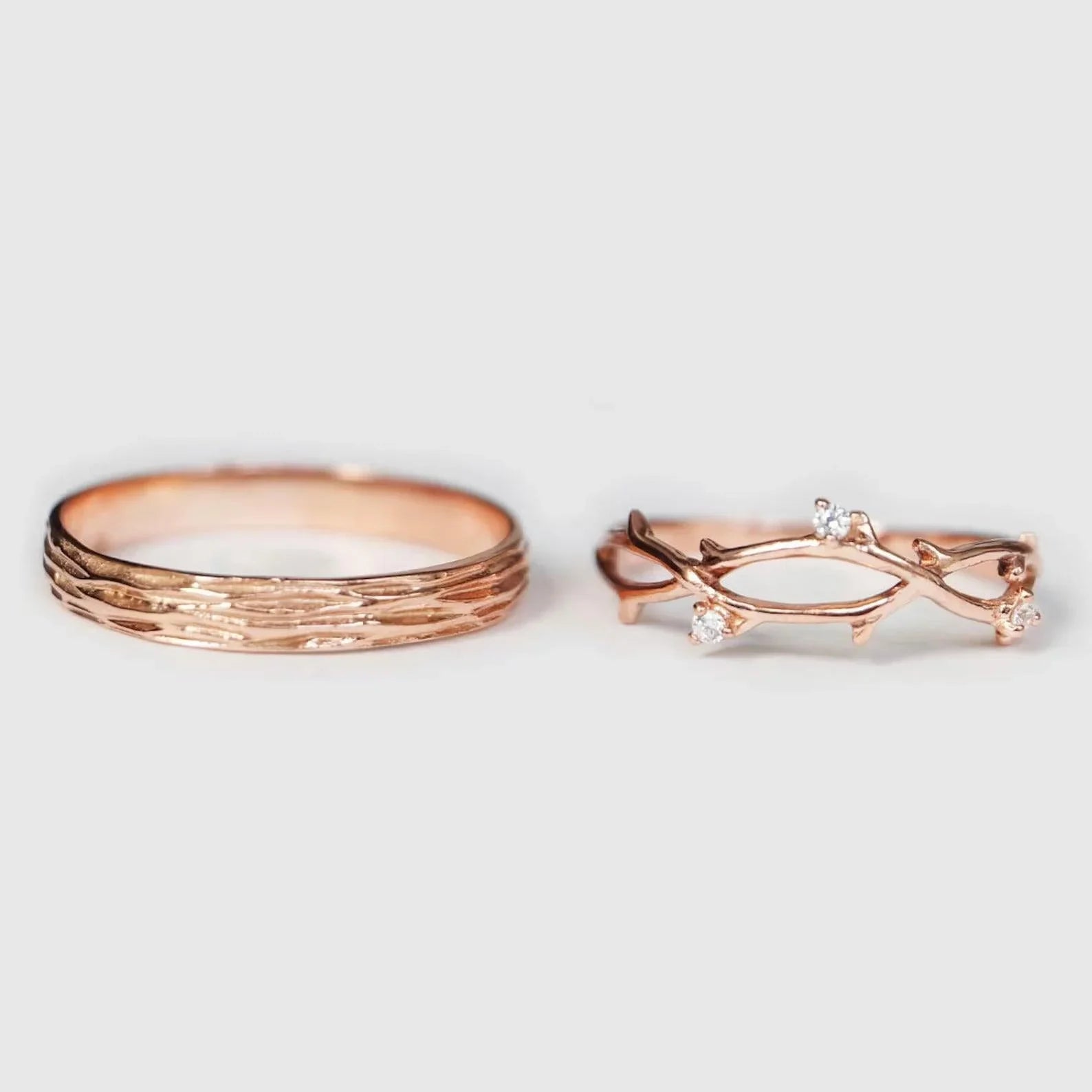 Wedding Ring Set Carita - SOVATS