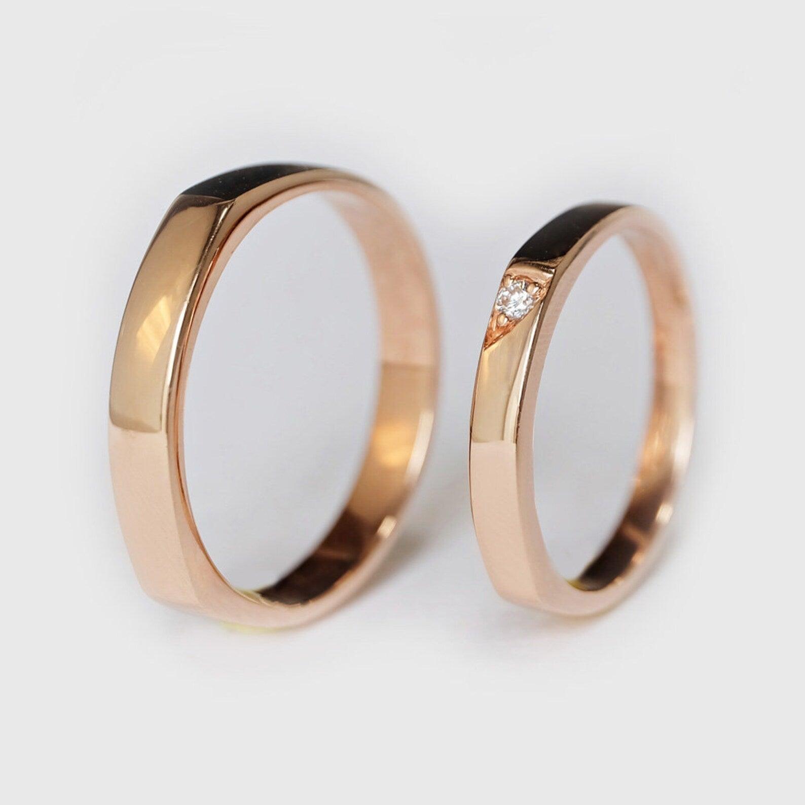 Wedding Ring Set Kira - SOVATS