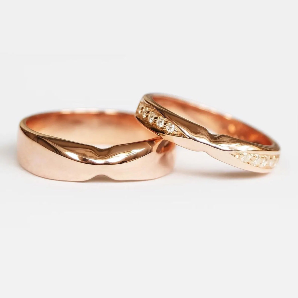 Wedding Ring Set Leda - SOVATS