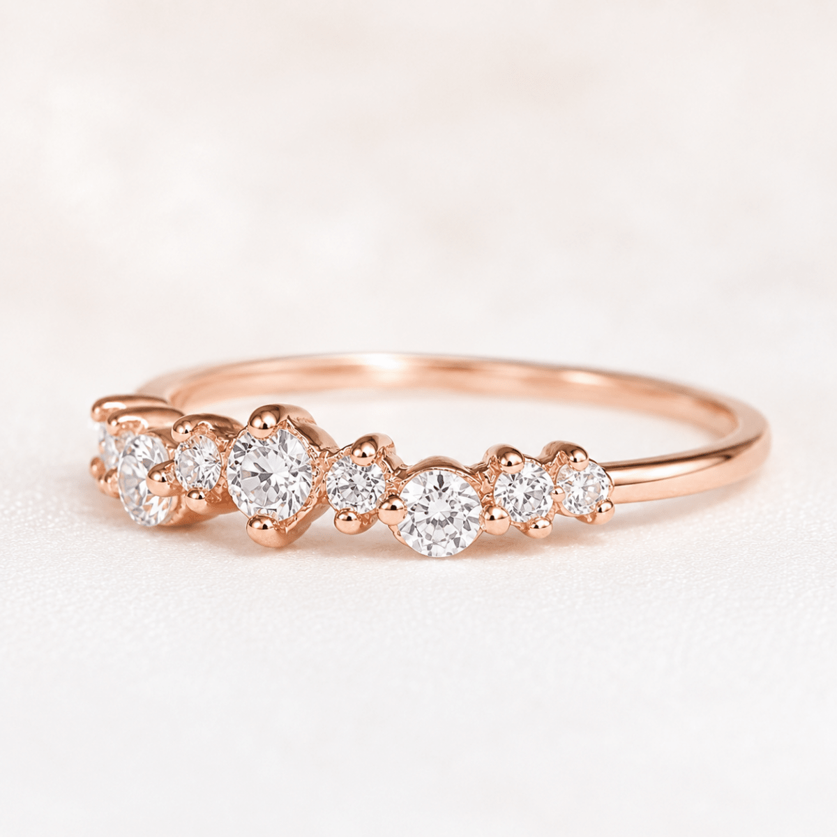 White Topaz Gold Ring Taliyah - SOVATS