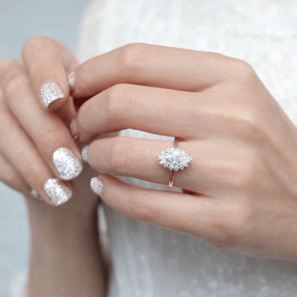 White Topaz Ring Nafiri - SOVATS