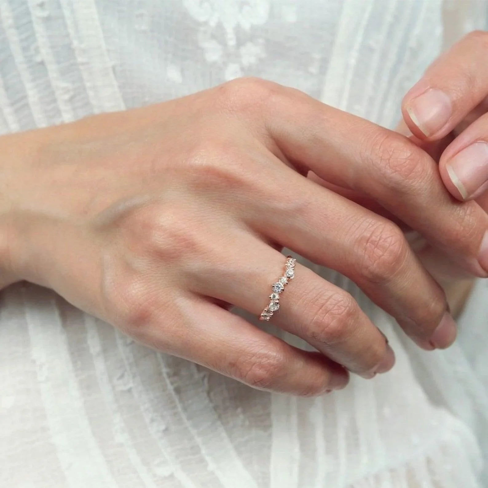 White Topaz Ring Taliyah - SOVATS