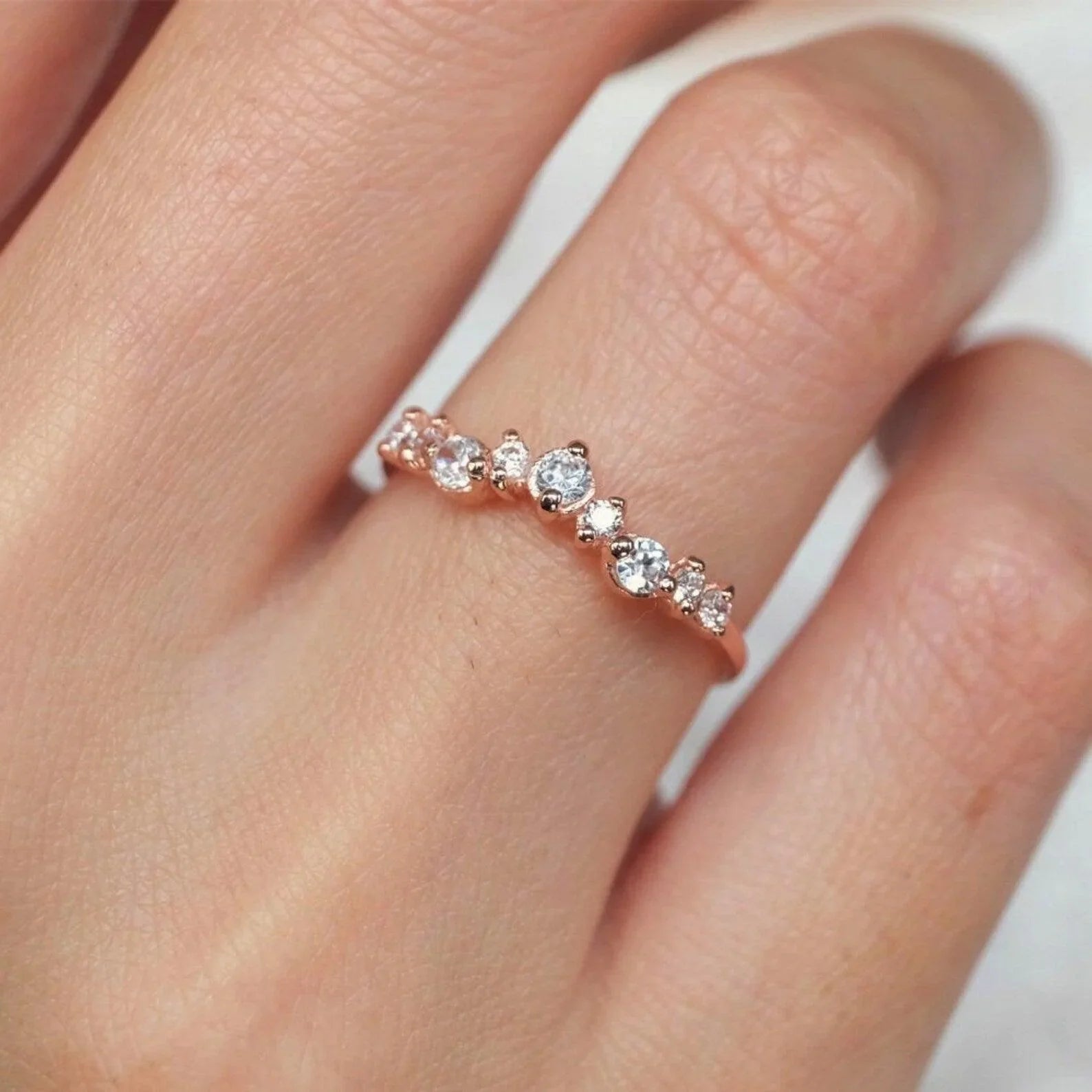 White Topaz Ring Taliyah - SOVATS