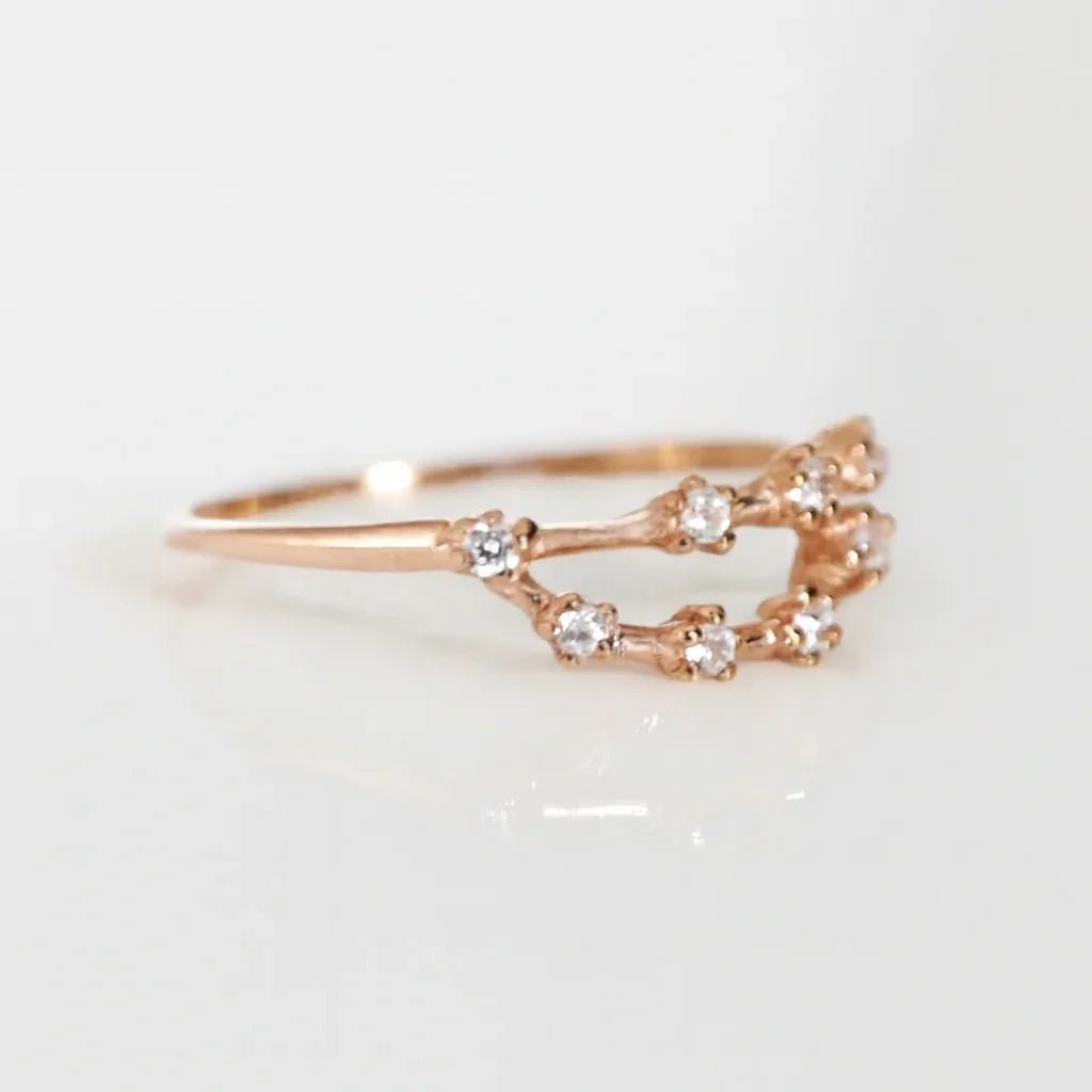 Zodiac Capricorn Diamond Ring - SOVATS