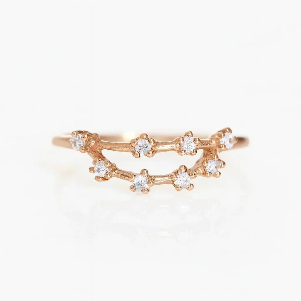 Zodiac Capricorn Diamond Ring - SOVATS