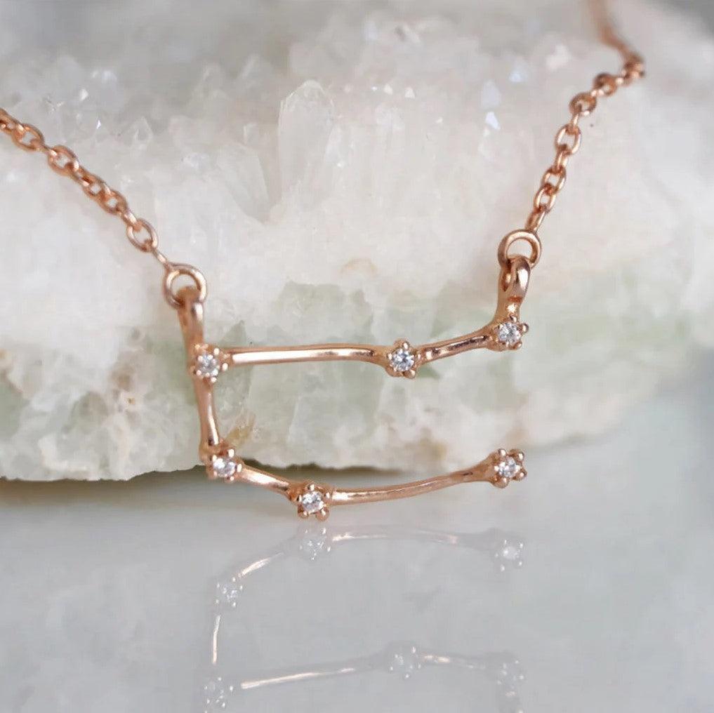 Zodiac Diamond Necklace Gemini - SOVATS