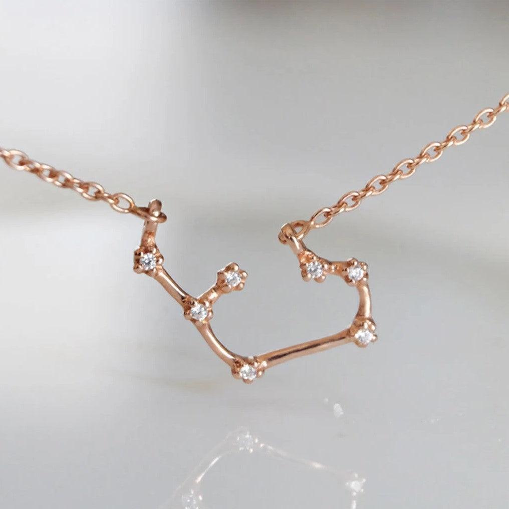 Zodiac Diamond Necklace Sagittarius - SOVATS
