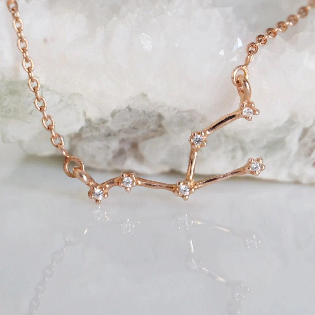 Zodiac Diamond Necklace Taurus - SOVATS