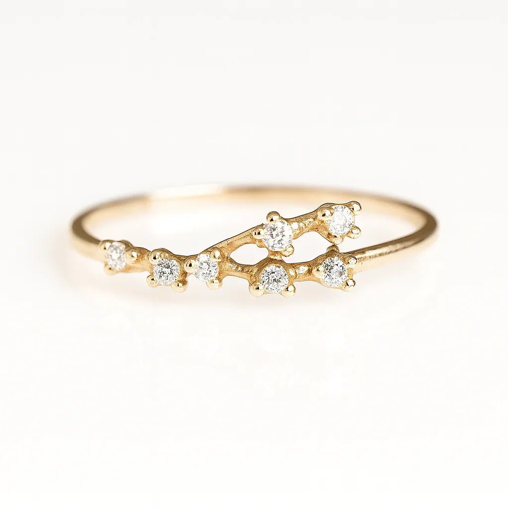 Zodiac Leo Diamond Ring - SOVATS