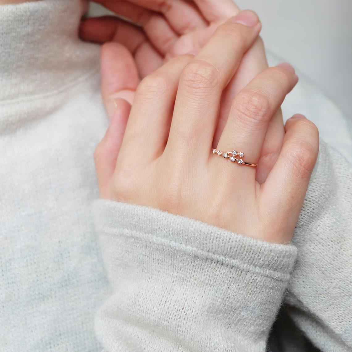 Zodiac Leo Diamond Ring - SOVATS