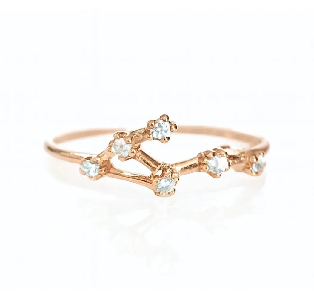 Zodiac Libra Diamond Ring - SOVATS
