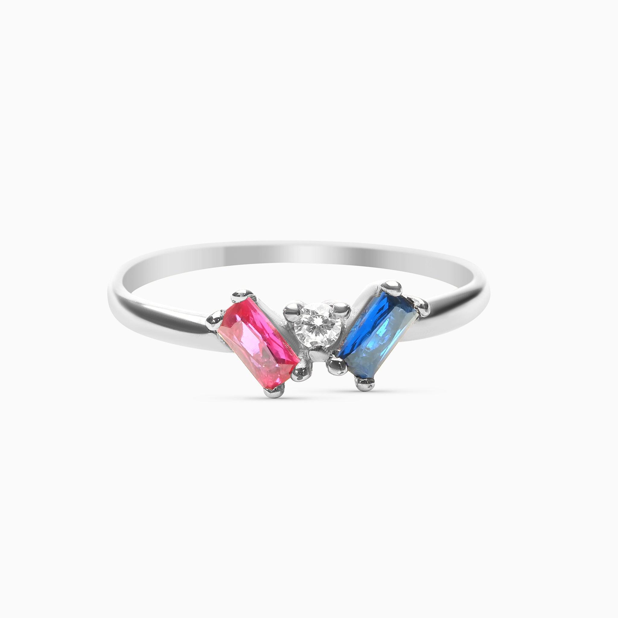 Rhodolite Sapphire Ring Joan