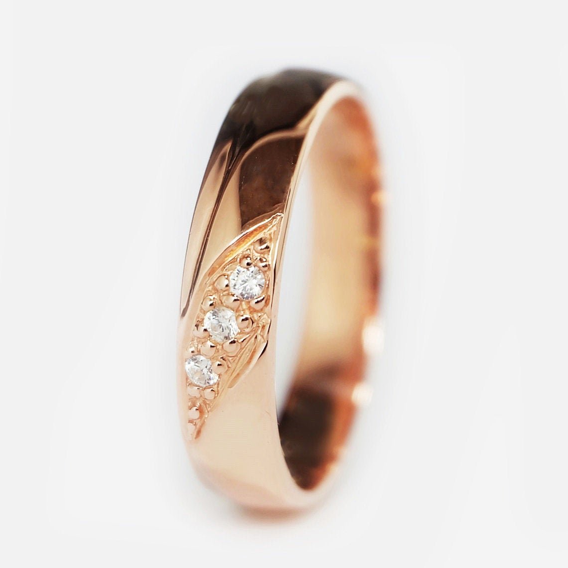 Diamond Band Ring Lia - SOVATS