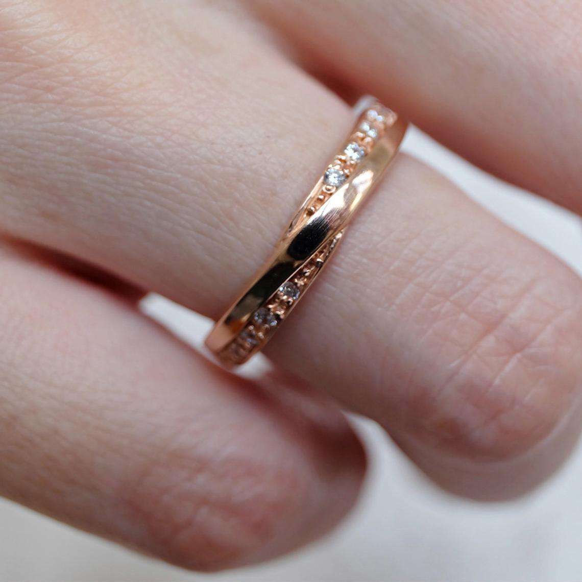 Diamond Band Ring Yasmin - SOVATS