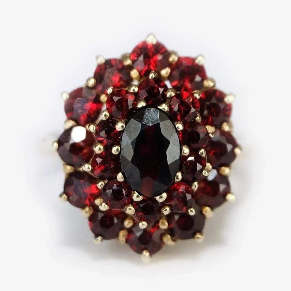 Garnet Ring Ece - SOVATS
