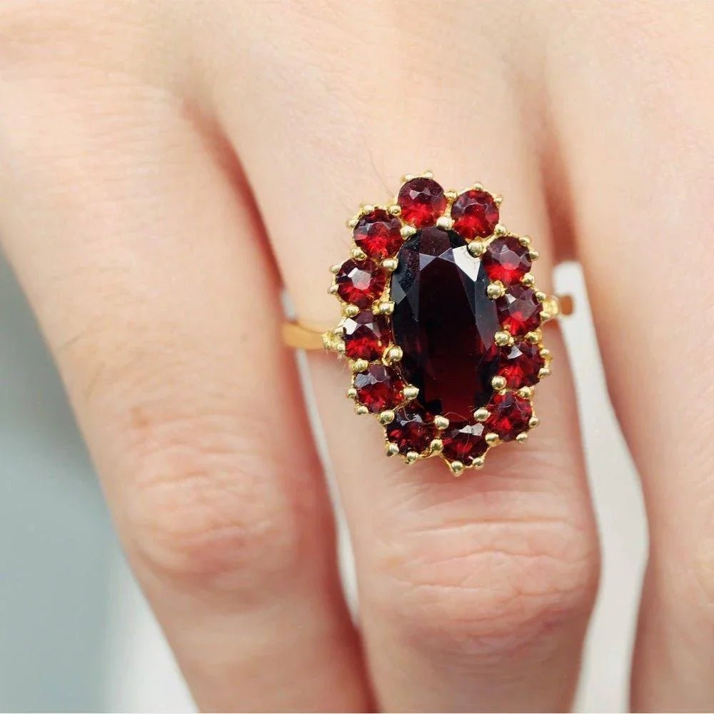 Garnet Ring Flannery - SOVATS