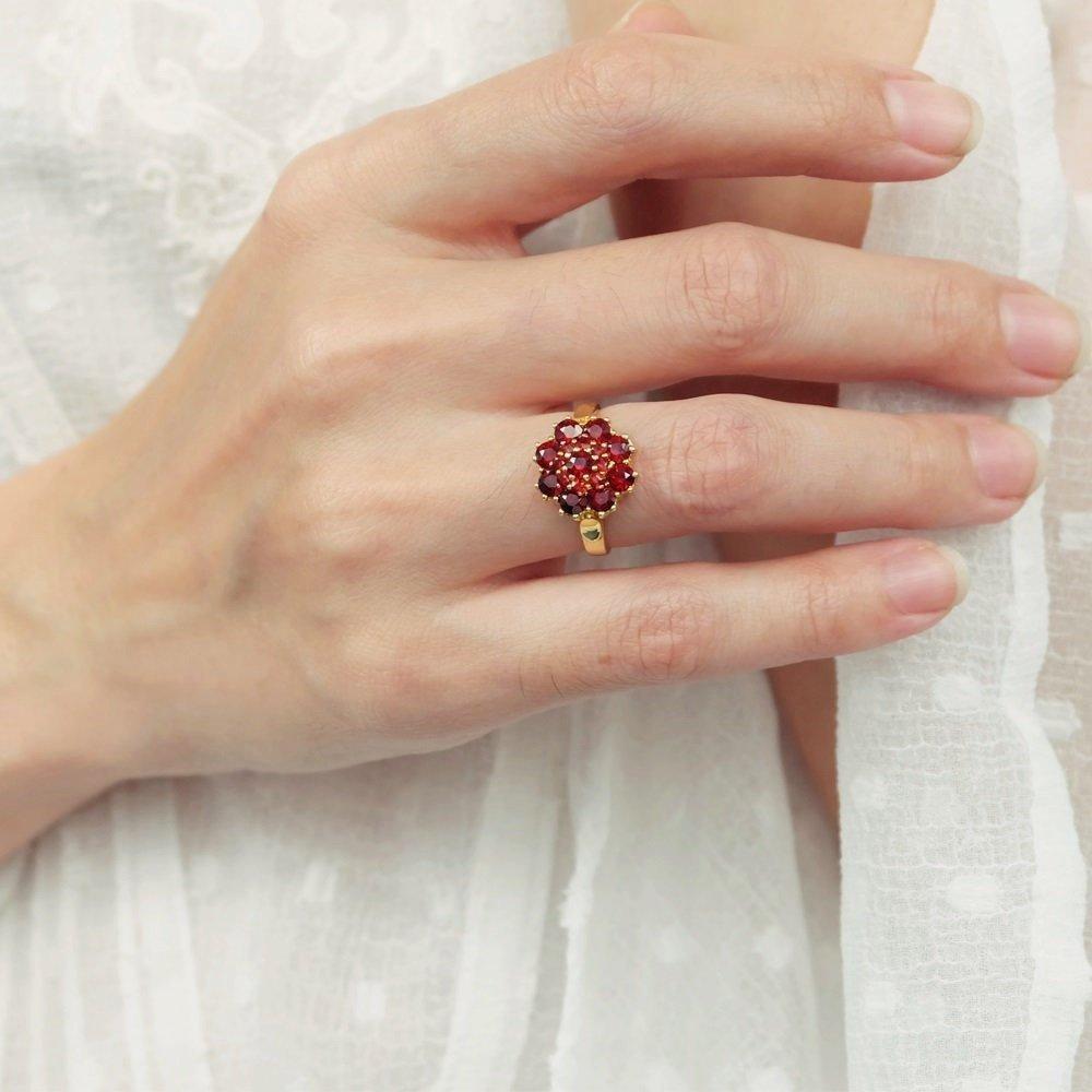 Garnet Ring Meria - SOVATS