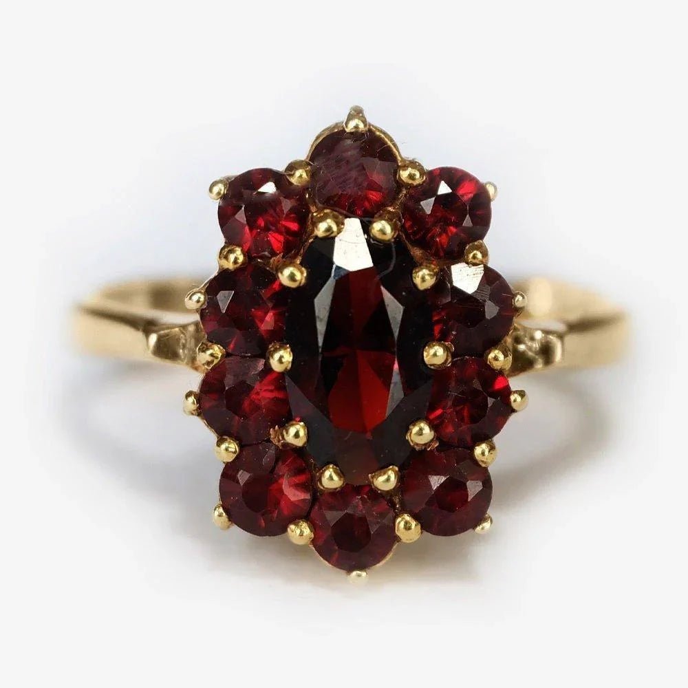 Garnet Ring Takarra - SOVATS