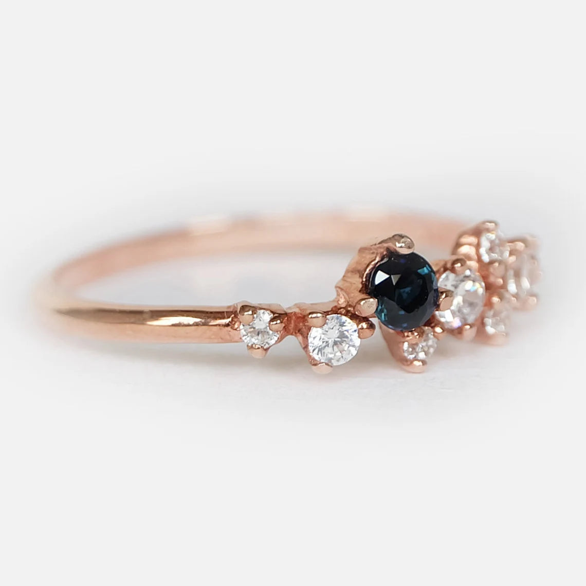 Sapphire Diamond Ring Nomiki