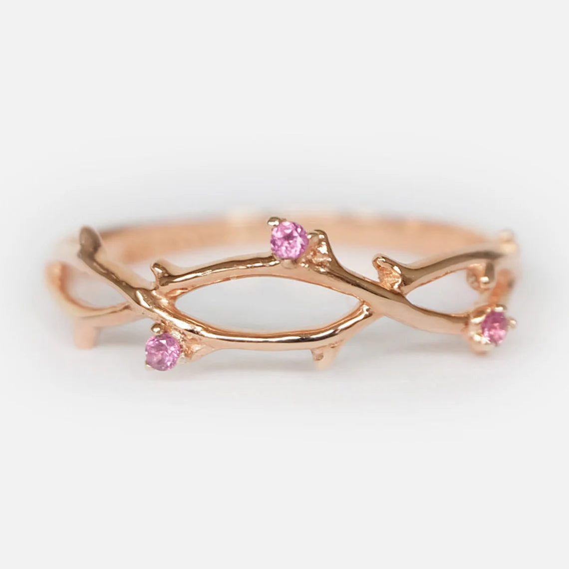 Pink Sapphire Ring Sage