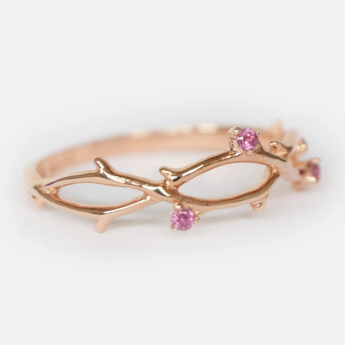 Pink Sapphire Ring Sage