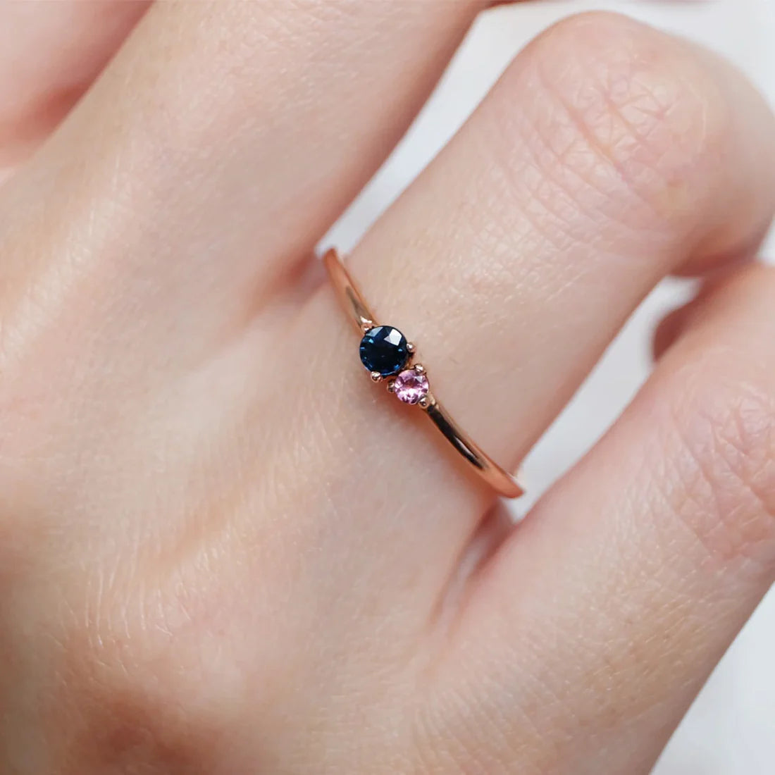 Dual Birthstone Ring Theano - SOVATS