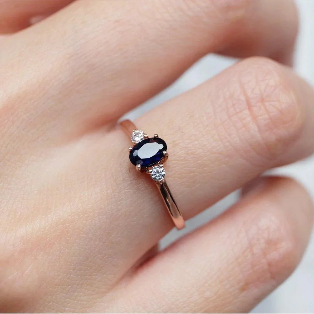 Sapphire Engagement Ring Laurine - SOVATS
